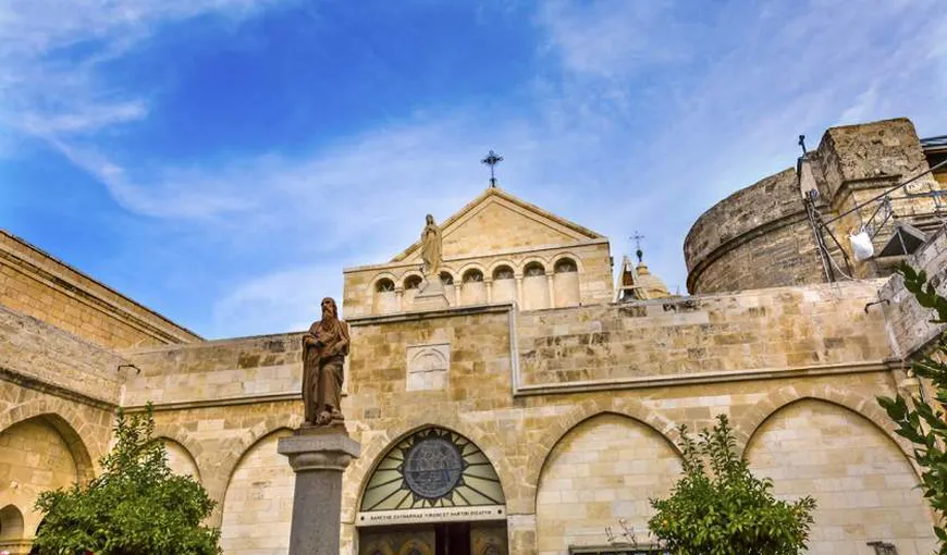 Palestinienii au închis Biserica Nativităţii din Bethleem din cauza coronavirusului
