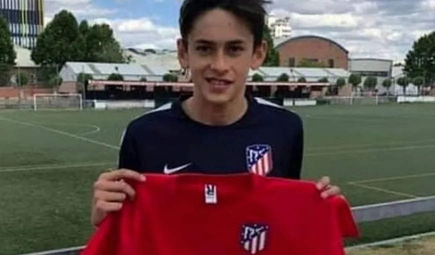 Christian Minchola, junior la Atletico, a murit la 14 ani