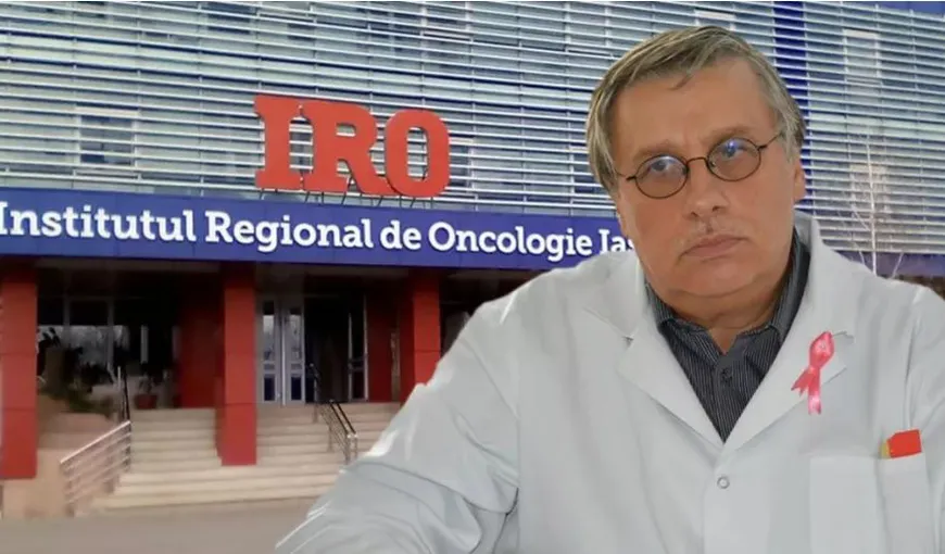 Şeful unei clinici de Oncologie din Iaşi are coronavirus. Medicul Lucian Miron, filmat în spital când trebuia să se izoleze acasă