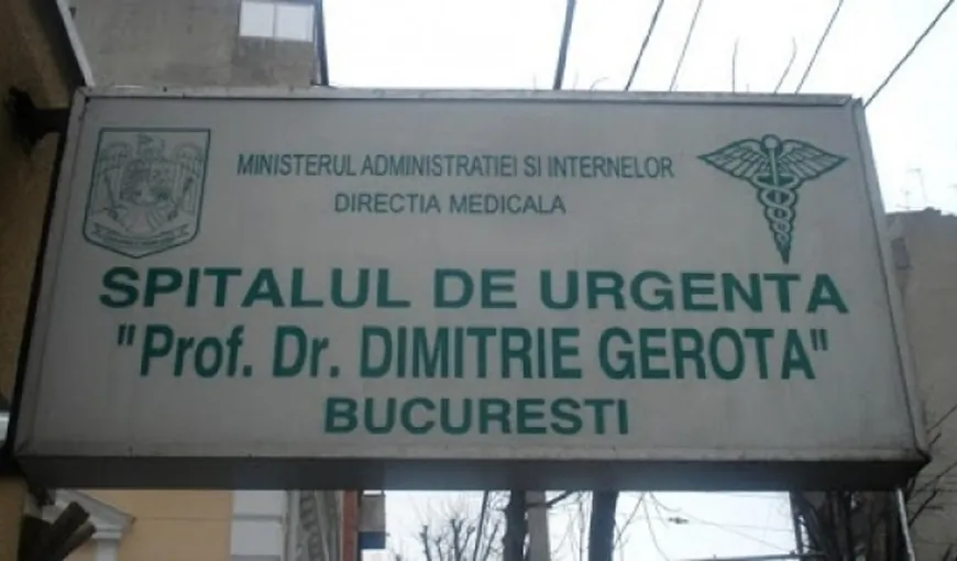 Bărbatul de 60 de ani internat iniţial la Spitalul Gerota este în stare gravă. Are două boli cronice