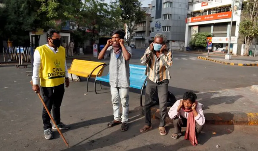 CORONAVIRUS, internaţional: India îi face de râs în social media pe cei care nu respectă restricţiile de circulaţie