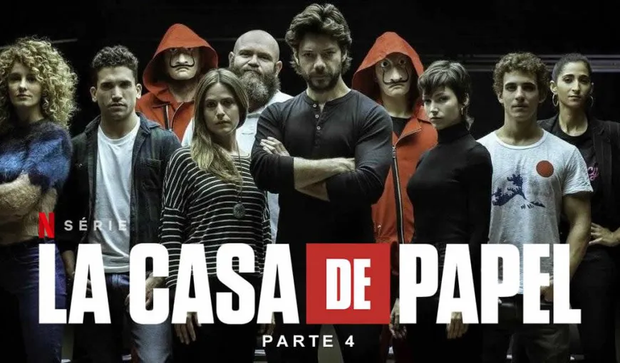 LA CASA DE PAPEL. Sezonul 4 al serialului „La Casa de Papel”, din 3 aprilie pe Netflix TRAILER VIDEO