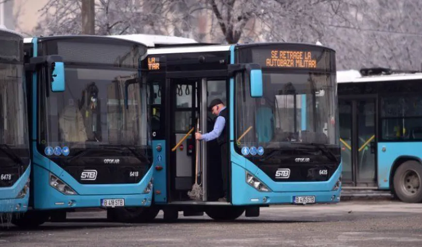 UPDATE STB informează că nu va reduce numărul de autobuze de luni, dar măsura probabil se va lua în zilele următoare
