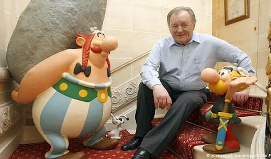 Albert Uderzo, creator al personajelor Asterix şi Obelix, a murit