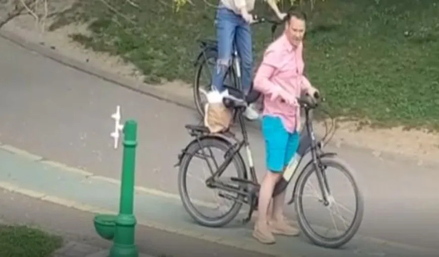 Robert Negoiţă şi iubita sa amendaţi cu câte 10.000 de lei pentru plimbarea cu bicicletele în Parcul IOR. Reacţia primarului