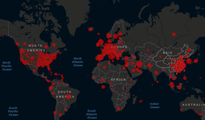 Bilanţul pandemiei în întreaga lume a ajuns la peste 197.000 de morţi