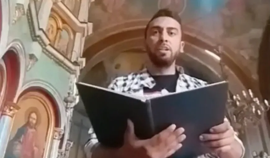 Rugăciunea scandaloasă a unui tânăr rom într-o biserică din Dolj: „Fereşte-ne pe noi de virusul acesta şi-l dă către români!” VIDEO