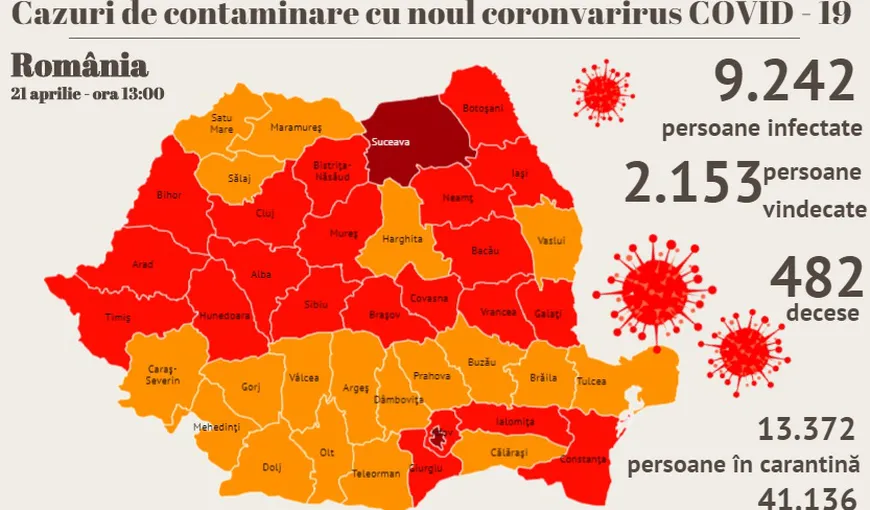 Cel mai sigur loc din România. Aici sunt cele mai puţine cazuri de coronavirus