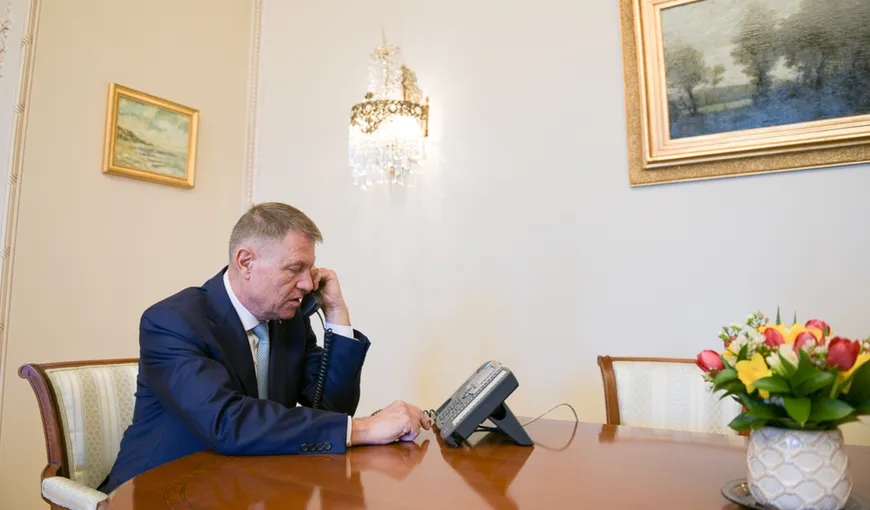 Iohannis îl asigură pe preşedintele Egiptului că România este interesată să continue exportul de grâu către ţara sa