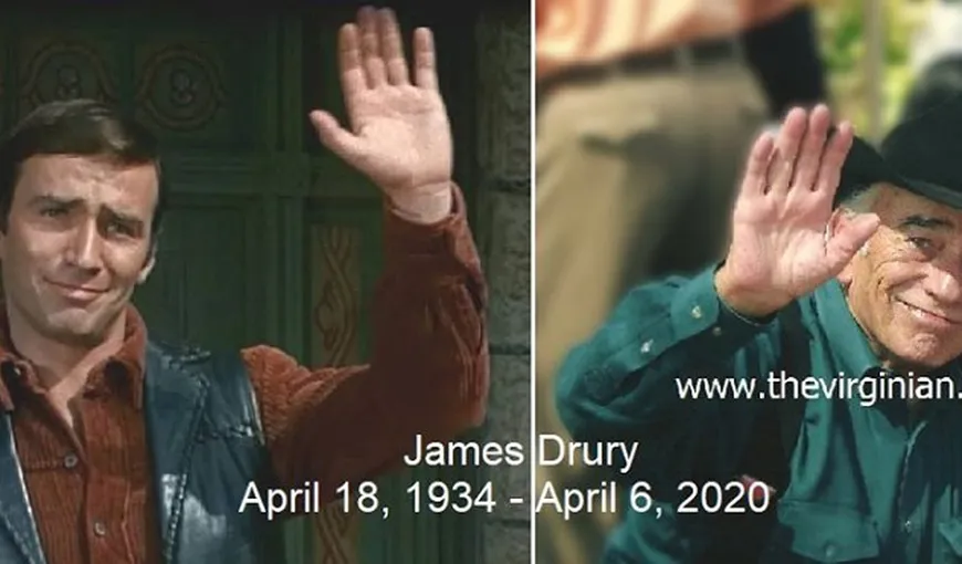 Actorul James Drury a murit! El a inspirat personajul interpretat de Leonardo DiCaprio în „Once Upon a Time in… Hollywood”