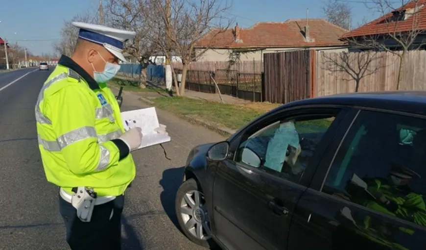 Poliţia Română, avertisment pentru şoferi în plină pandemie de coronavirus: „Vor fi taxaţi”