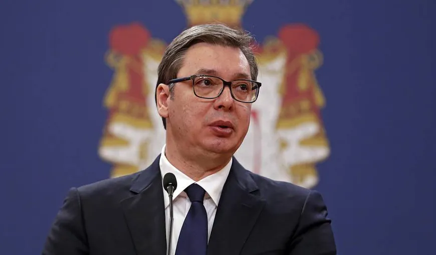 Preşedintele Serbiei a anunţat că fiul său este infectat cu COVID 19 şi internat