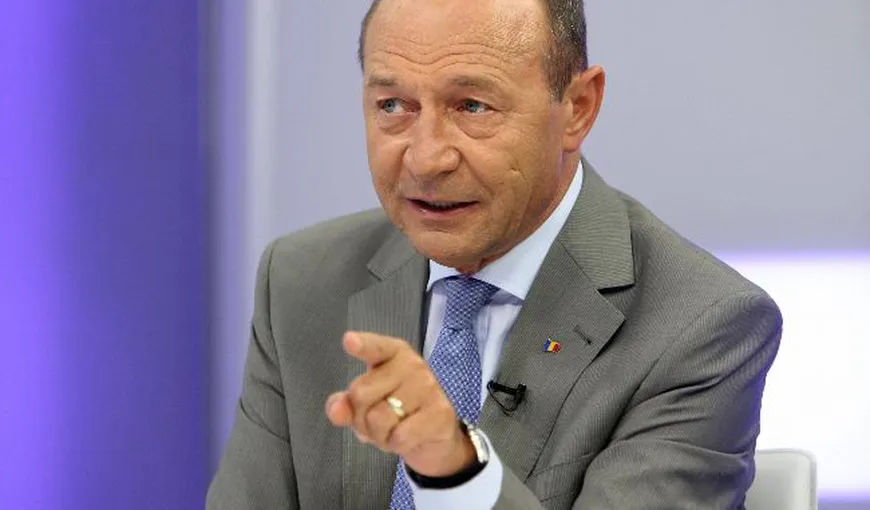 Traian Băsescu: „Puterea este la PSD care face în momentul de faţă un joc perfid”