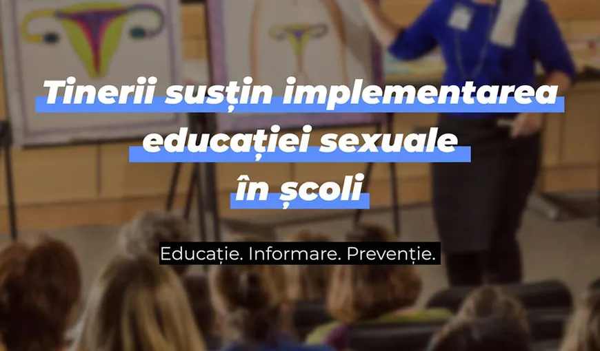 Tinerii susţin implimentarea educaţiei sexuale în şcoli