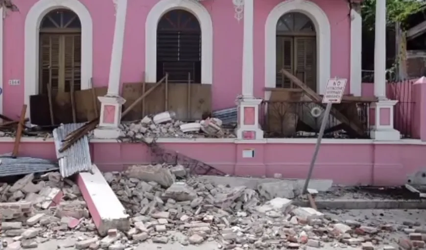 Cutremur de 5,5 grade în Puerto Rico. Reacţia unui preot surprins de seism în timpul slujbei. Ce a făcut VIDEO