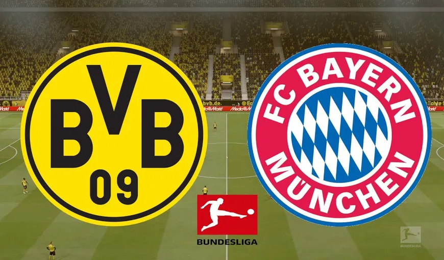 Borussia Dortmund – Bayern Munchen 0-1. Bavarezii scapă spre al optulea titlu consecutiv în Germania