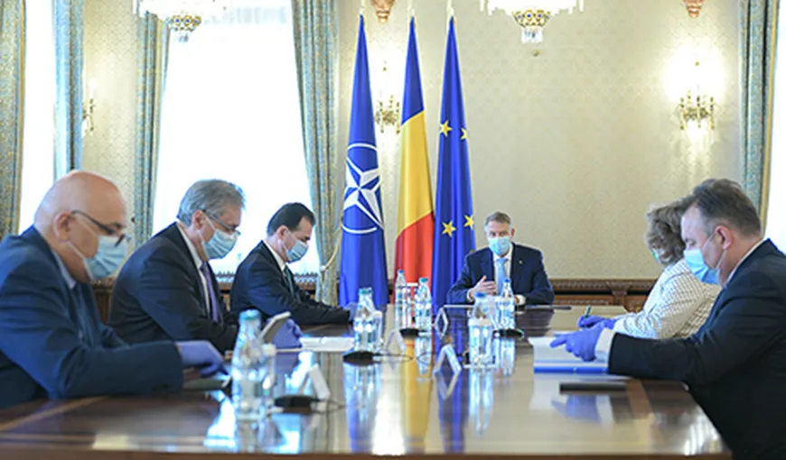 Preşedintele Iohannis: „Din 15 mai devine obligatoriu portul măştii”