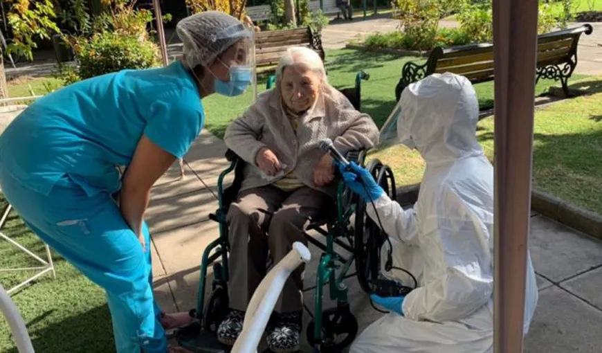 O femeie de 111 ani din Chile, cea mai vârstnică persoană care a supravieţuit COVID-19
