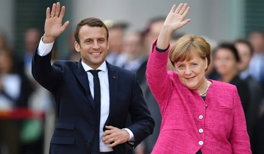 ECONOMIA EUROPEI Macron şi Merkel propun un plan de relansare de 500 de miliarde de euro