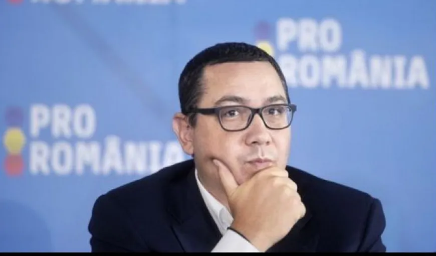 Anunţ BOMBĂ în politică: Victor Ponta ar putea candida la Primăria Capitalei