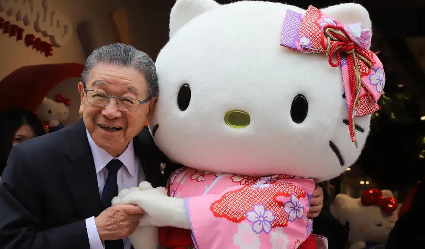 Fondatorul Hello Kitty a predat frâiele companiei după 60 de ani de conducere. Cine va prelua funcţia