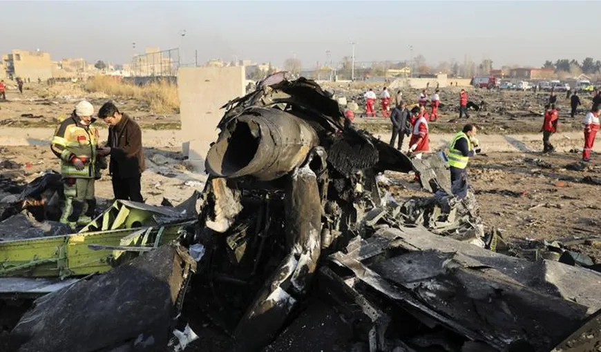 Doborârea avionului ucrainean de la Teheran, din ianuarie, consecinţa unei erori umane