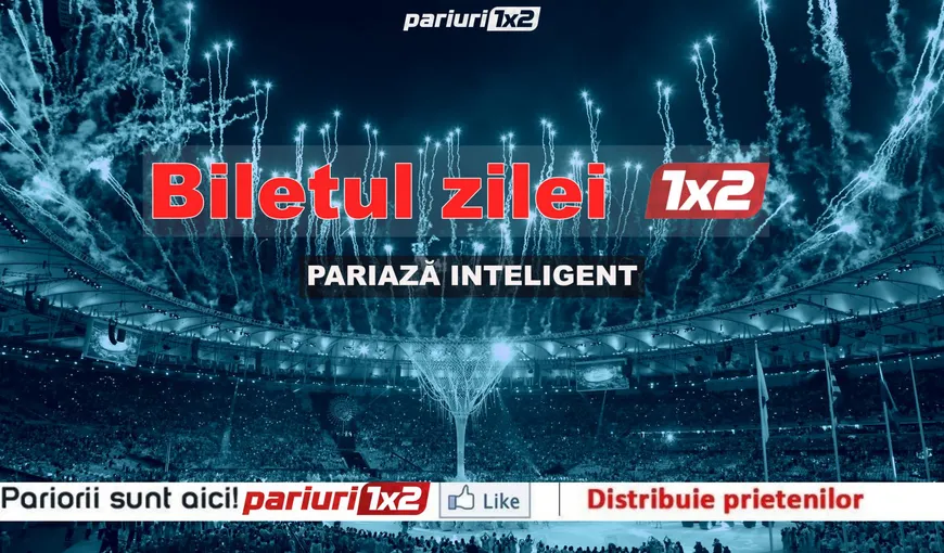 Biletul zileipariuri1x2.ro: Ne dublăm investiţia cu goluri şi echipe favorite