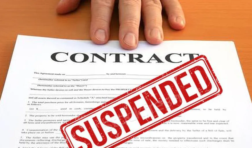 Peste 140.000 de contracte de muncă au fost suspendate în ţară