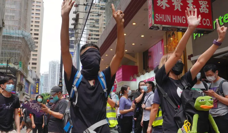 China amplifică tensiunile din Hong Kong. A adoptat legea privind securitatea naţională, cel mai radical act din ultimii 23 de ani