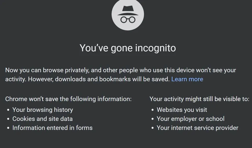 Google a fost dat în judecată pentru colectarea datelor personale ale utilizatorilor în modul „incognito”