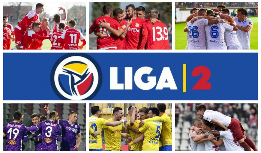 LIGA 2 PLAY OFF PROGRAM 2020. Şase echipe luptă pentru două locuri în Liga 1. A treia clasată merge la BARAJ