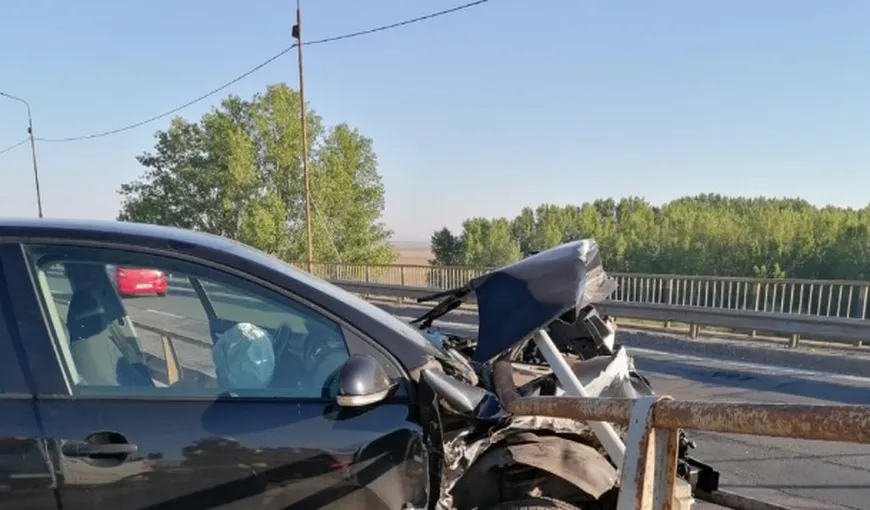 Accident pe Autostrada Soarelui. Circulaţie îngreunată pe drumul spre mare