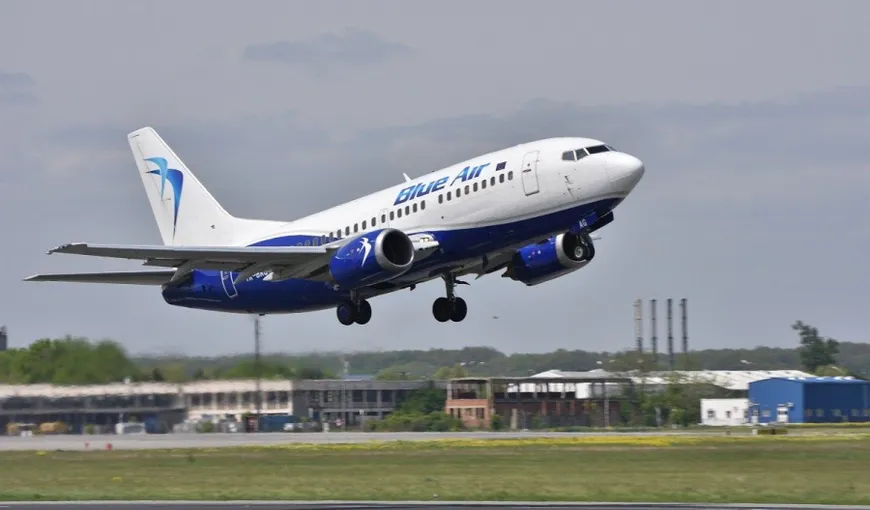 Blue Air reia zborurile către Marea Britanie, Spania, Italia şi Belgia