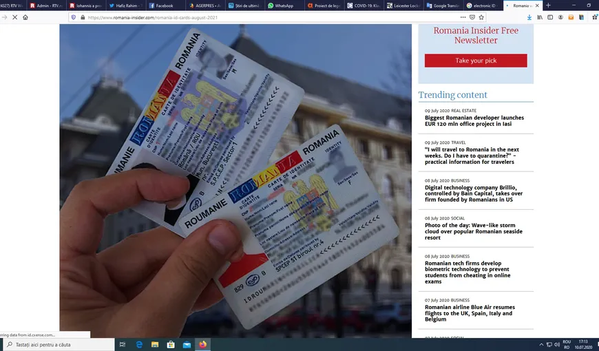 Buletinul cu semnătură electronică, tot mai aproape să fie implementat în România. Care sunt riscurile noii cărţi de identitate