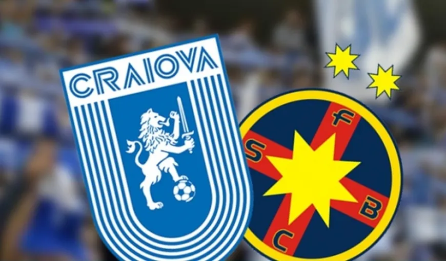 „U” Craiova – FCSB 2-1. Presiune pe CFR Cluj în finalul campionatului. Clasament Liga 1
