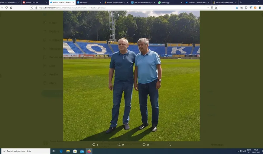 Răsturnare de situaţie, Mircea Lucescu e gata să înceapă traba la Dinamo Kiev, după ce a fost aproape de demisie