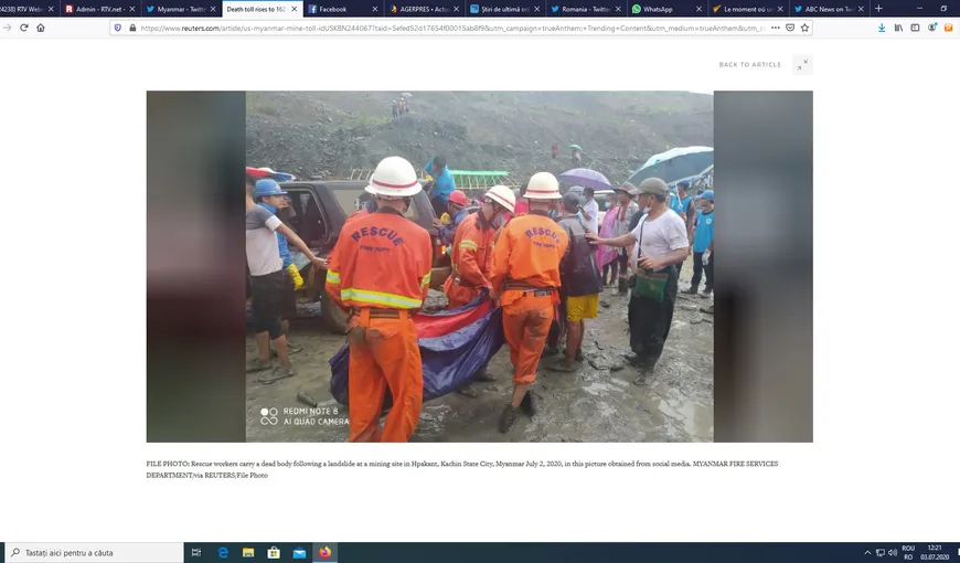 Catastrofa, în imagini LIVE. Momentul alunecării de teren care a ucis 162 de oameni a fost filmat VIDEO