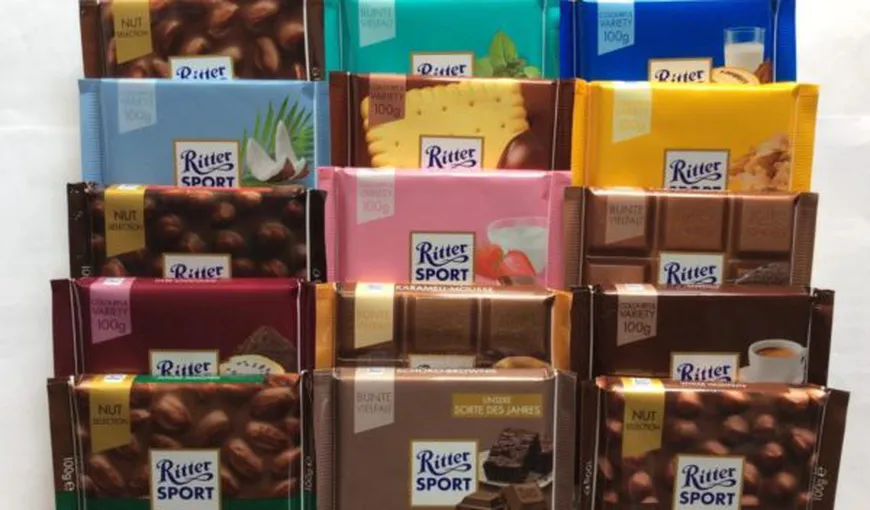 Ritter câştigă războiul ciocolatei împotriva Milka. Forma pătrată, motiv de proces între cei doi producători