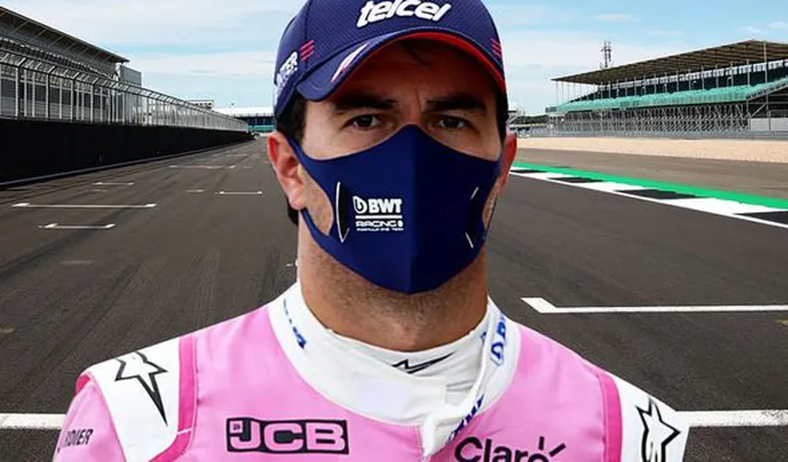 Covid-19 în Formula 1. Sergio Perez, pilotul celor de la Racing Point, testat pozitiv: nu va participa la MP al Marii Britanii