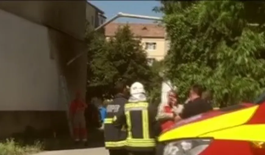 Pericol de explozie pe o stradă din Sibiu după ce o conductă de gaz s-a spart
