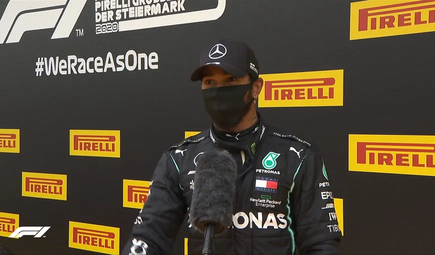 FORMULA 1: Lewis Hamilton a câştigat a doua etapă a sezonului