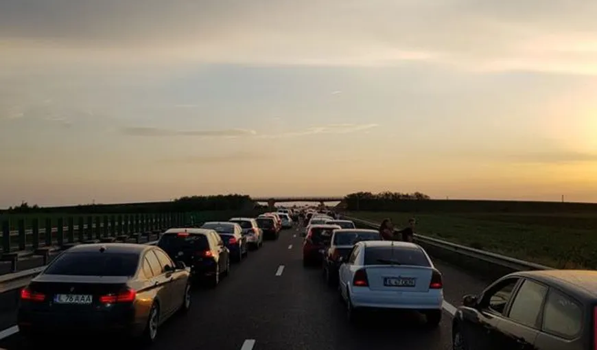 Accident grav pe Autostrada Soarelui. Cinci maşini s-au ciocnit în drum spre mare