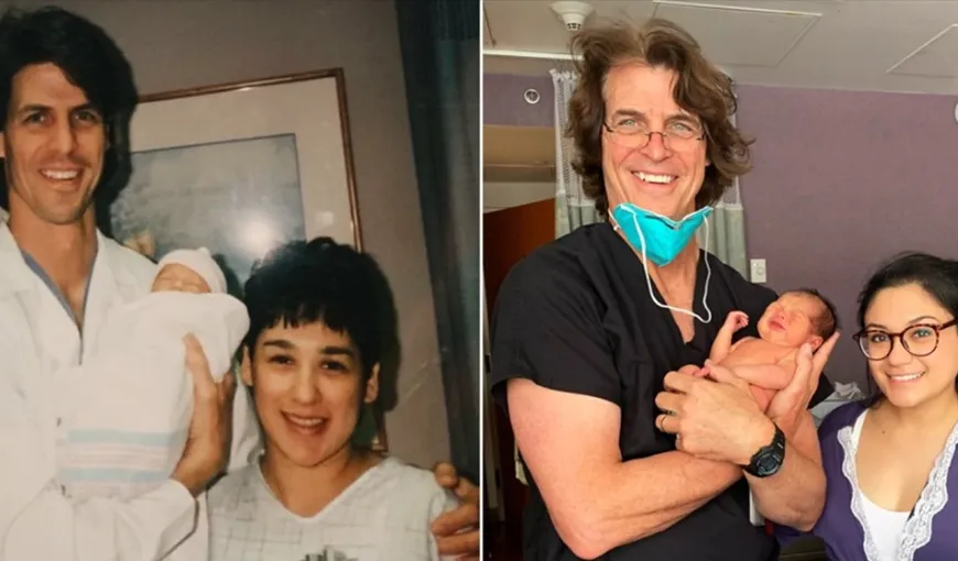 Un medic a ajutat la naşterea unui copil, după 25 de ani de când mama sa a venit pe lume în acelaşi spital