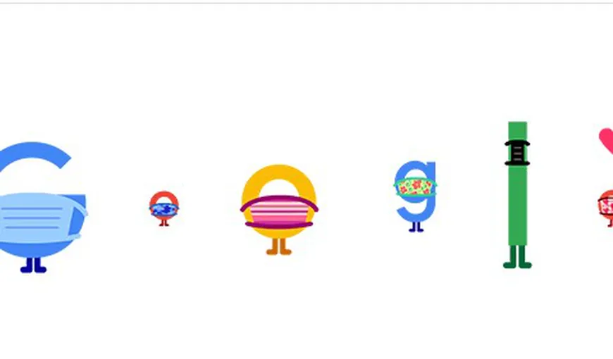 Google te îndeamnă să respecţi măsurile speciale printr-un Doogle special FOTO