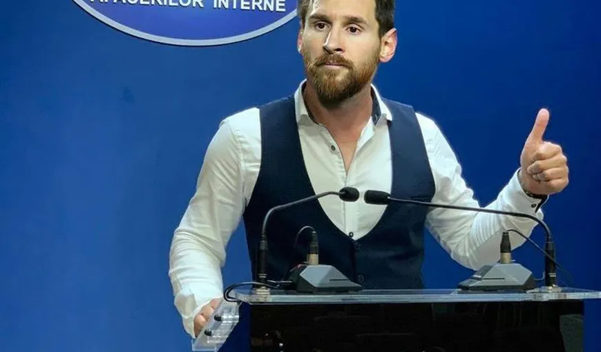 În timp ce şefii Poliţiei merg noaptea la întâlniri cu interlopii, angajaţii MAI fac glume despre Leo Messi pe Facebook