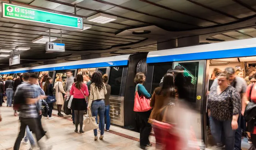 Traficul la „Aurel Vlaicu”, staţia de metrou a corporatiştilor, la 40% din media lunii iulie 2019