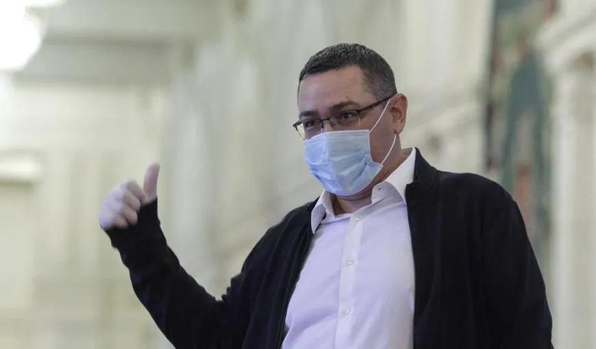 Victor Ponta îşi suspendă campania pentru alegerile locale. „Voi face testul COVID-19”