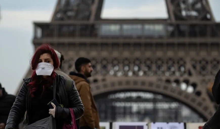 Masca de protecţie devine obligatorie şi pentru marile oraşe: 7000 de cazuri în ultimele 24 de ore în Franţa