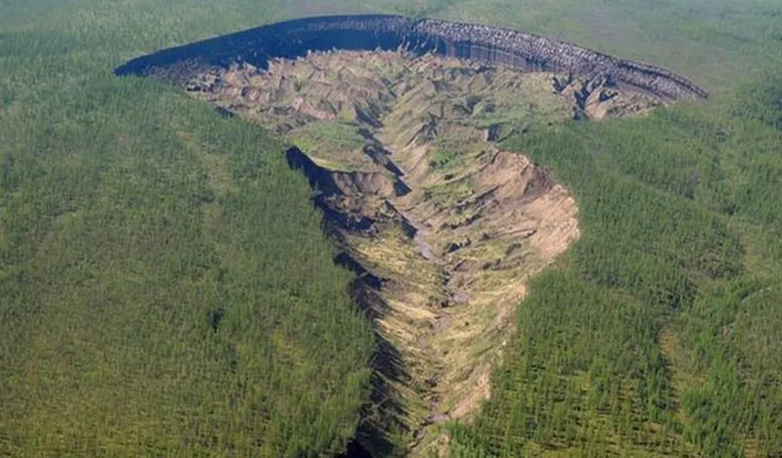 Gaura din Siberia capătă dimensiuni înspăimântătoare. Efectele încălzirii globale sunt teribile VIDEO
