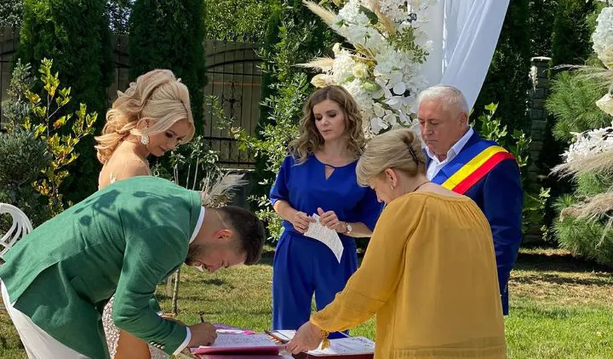 Nunta anului la Iaşi. Ioana Vatamanu, mezina primarului din Târgu Frumos, s-a măritat